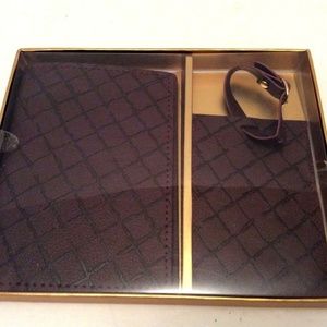 NEW Eccolo Faux Leather Passport Holder Luggage